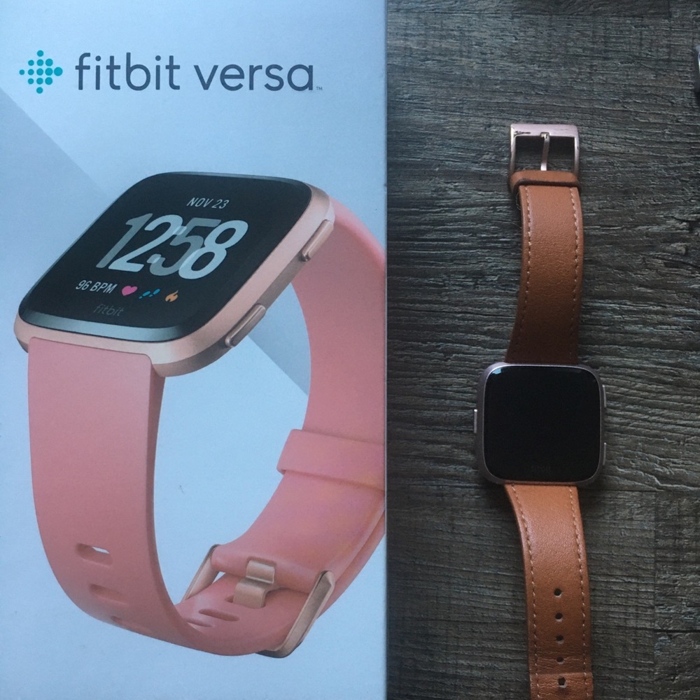 Rose Gold Fitbit Versa